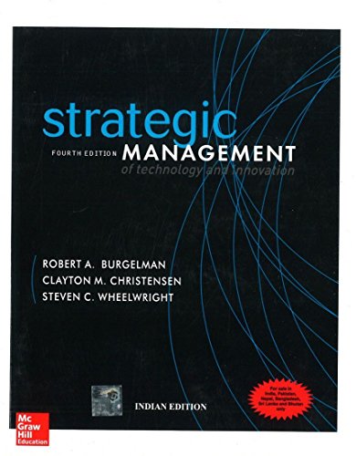 Book Strategic Management of Technology and Innovation free