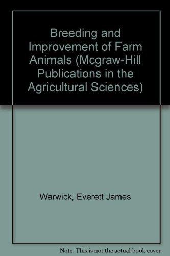 Book Breeding and Improvement of Farm Animals (McGraw-Hill Publications in the Agricultural Sciences) free