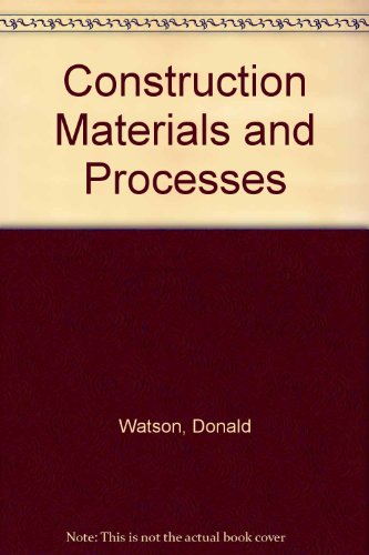 Book Construction materials and processes free