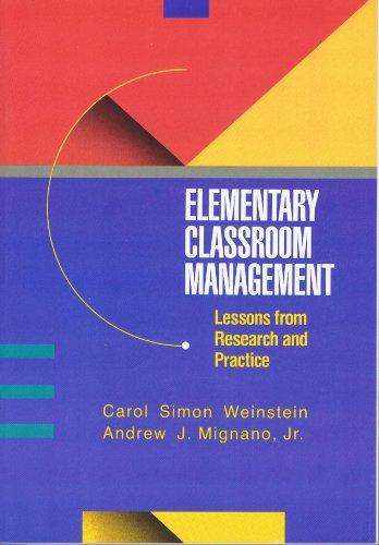 Book Elementary Classroom Management: Lessons from Research and Practice free