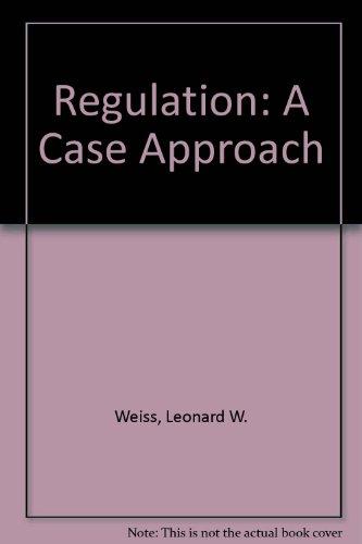Book Regulation, A Case Approach free