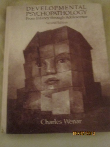 Book Developmental Psychopathology From Infancy Through Adolescence free