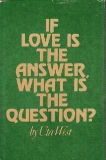 Book If Love Is The Answer, What Is The Question? free