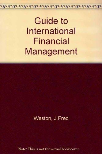Book Guide To International Financial Management free