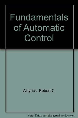 Book Fundamentals of Automatic Control free