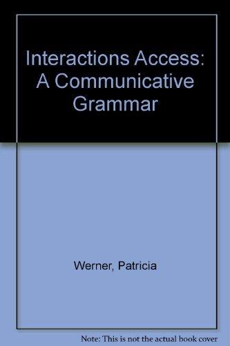 Book Interactions Access: A Communicative Grammar free