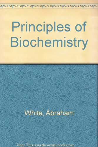 Book Principles Of Biochemistry free