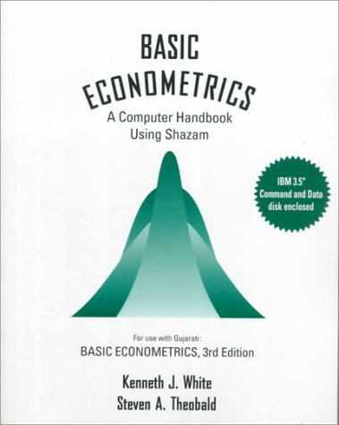 Book Basic Econometrics: A Computer Handbook Using Shazam IBM 3.5 free