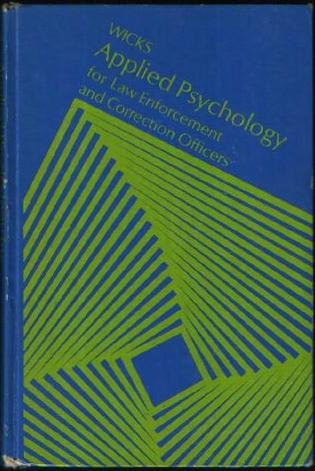 Book Applied Psychology For Law Enforcement And Correction Officers free