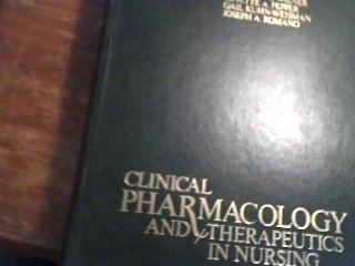 Book Clinical pharmacology and therapeutics in nursing free