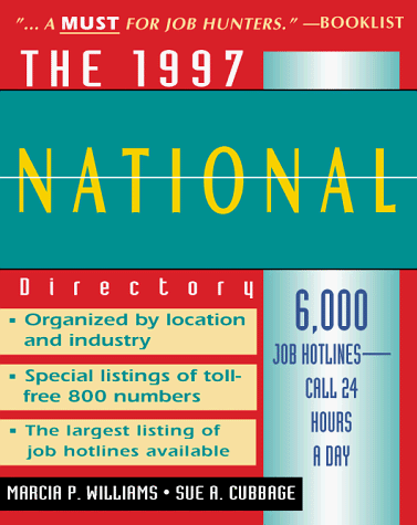 Book The 1997 National Job Hotline Directory free