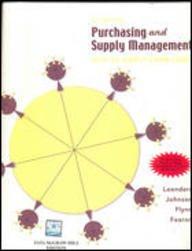 Book Purchasing And Supply Management, 13Ed free