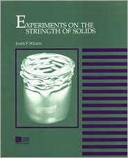 Book Experiments on the Strength of Solids free