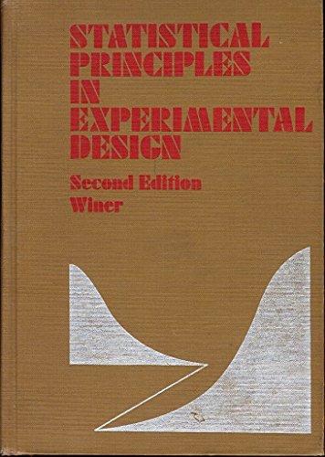 Book Statistical principles in experimental design (McGraw-Hill series in psychology) free