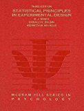 Book Statistical Principles In Experimental Design free