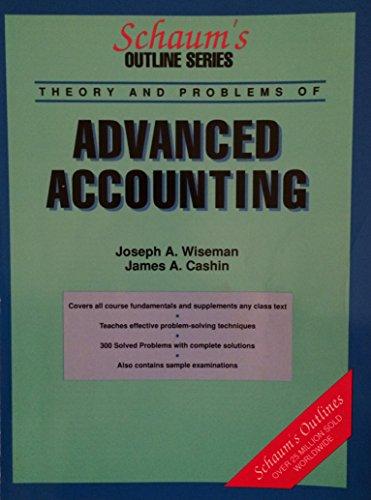 Book Advanced Accounting (Schaum's Outlines) free