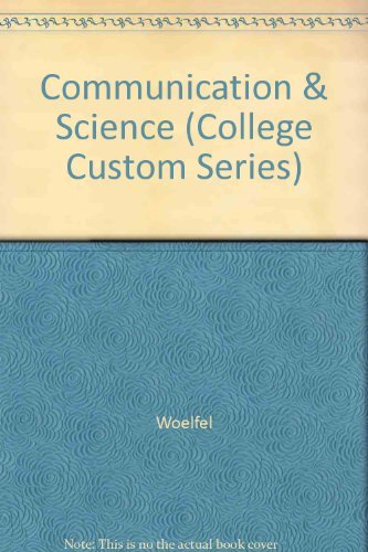 Book Communication and Science free