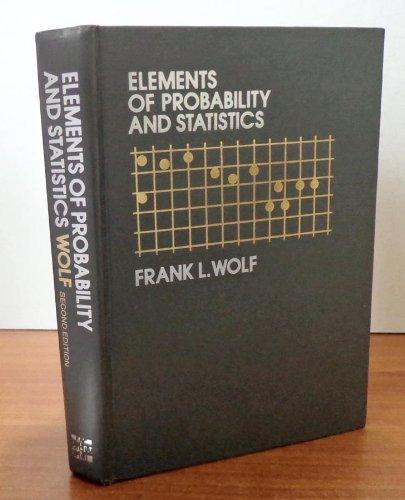 Book Elements of probability and statistics (McGraw-Hill series in probability and statistics) free