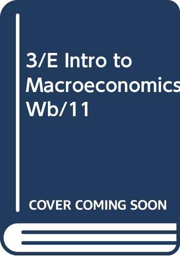 Book An introduction to macroeconomics free