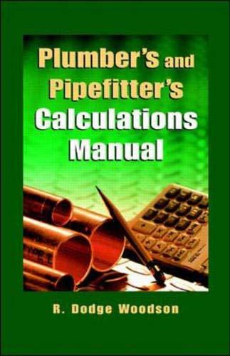 Book Plumber's and Pipefitters Calculations Manual free