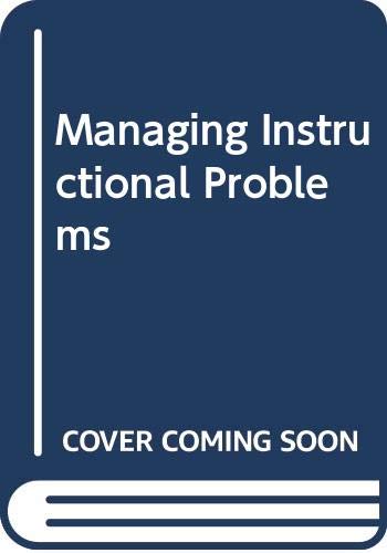 Book Managing Instructional Problems: A Case Study Workbook (mcgraw-hill Series In Special Education) free