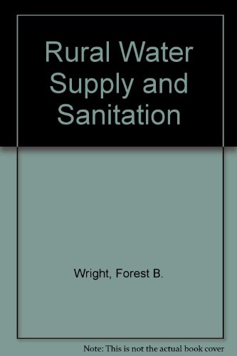 Book Rural Water Supply And Sanitation free
