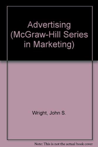 Book Advertising (MCGRAW HILL SERIES IN MARKETING) free