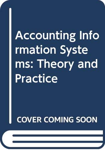 Book Accounting Information Systems: Theory and Practice free