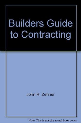 Book Builder's guide to contracting free