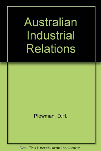 Book Australian Industrial Relations free