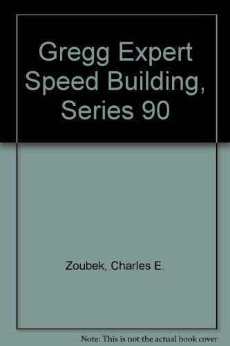 Book Gregg Expert Speed Building, Series 90 free
