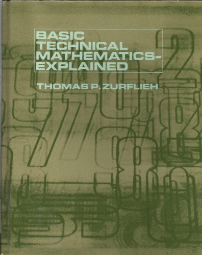 Book Basic Technical Mathematics--explained free