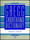 Book Gregg Shorthand Dictionary free
