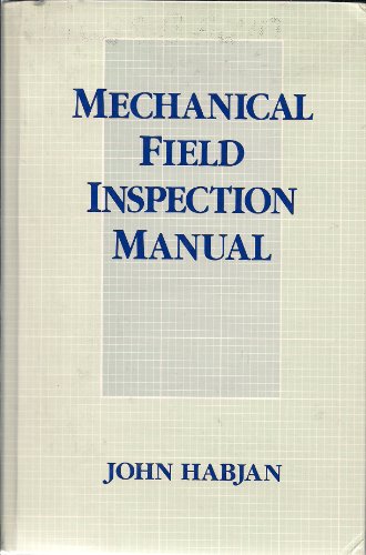 Book Mechanical Field Inspection Manual free