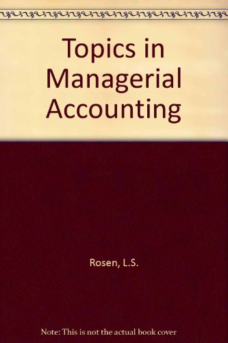 Book Topics in Managerial Accounting free