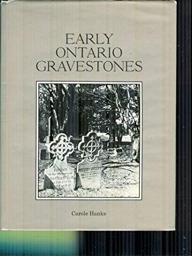 Book Early Ontario gravestones free