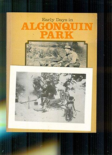 Book Early days in Algonquin Park free