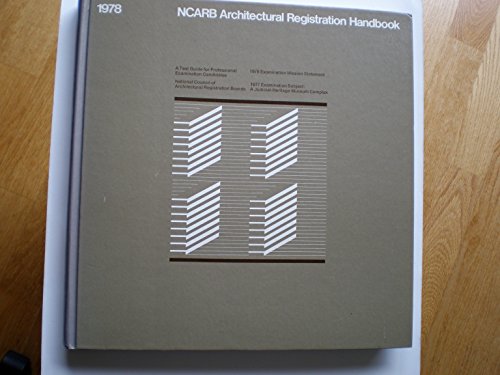 Book NCARB Architectural Registration Handbook (1978) free