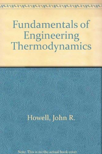Book Fundamentals of Engineering Thermodynamics: Si Version/Book and Disk free