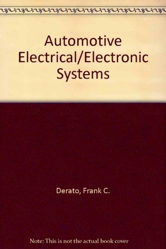 Book Automotive Electrical and Electronic Systems free
