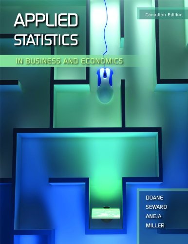 Book Applied Statistics in Business and Economics, Canadian Edition free
