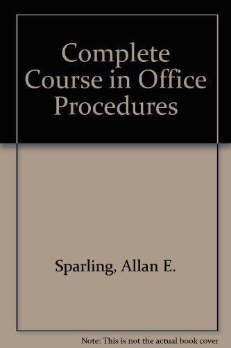 Book Complete Course In Office Procedures free