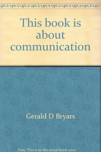 Book This Book Is About Communication free
