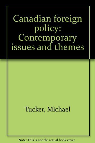 Book Canadian Foreign Policy: Contemporary Issues And Themes free