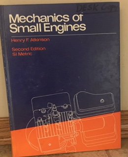 Book Mechanics of Small Engines free