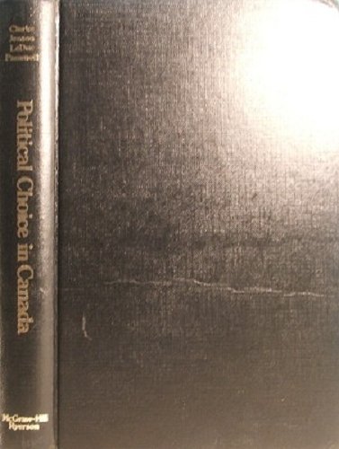 Book Political choice in Canada free
