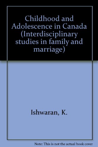 Book Childhood And Adolescence In Canada free