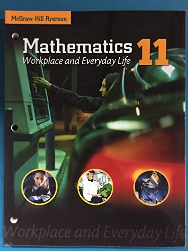 Book Mathematics 11 Workplace and Everyday Life free