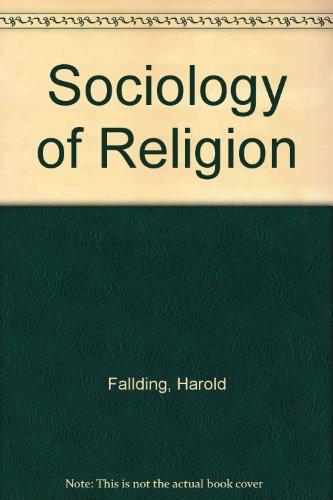 Book The sociology of religion: An explanation of the unity and diversity in religion free