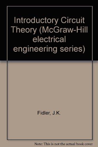 Book Introductory Circuit Theory (mcgraw-hill Electrical Engineering Series) free